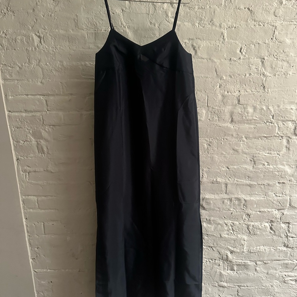 The Frankie Shop Black Button-Up Shirt